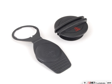 Expansion Tank & Washer Fluid Reservoir Cap Set - Black
